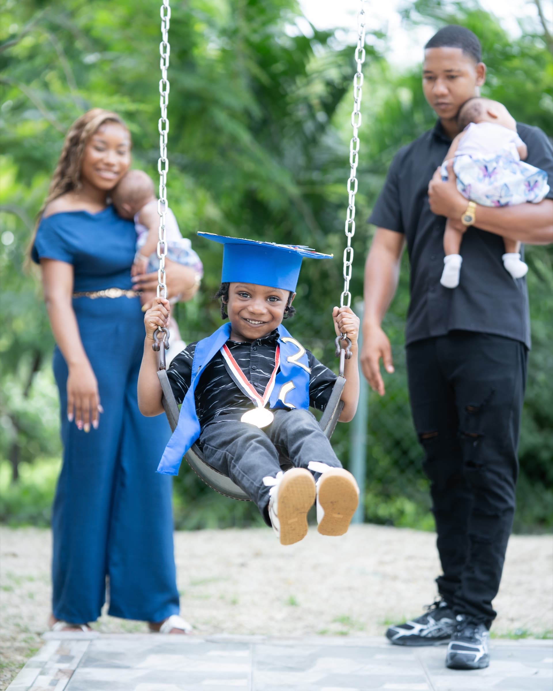 Family session outdoors