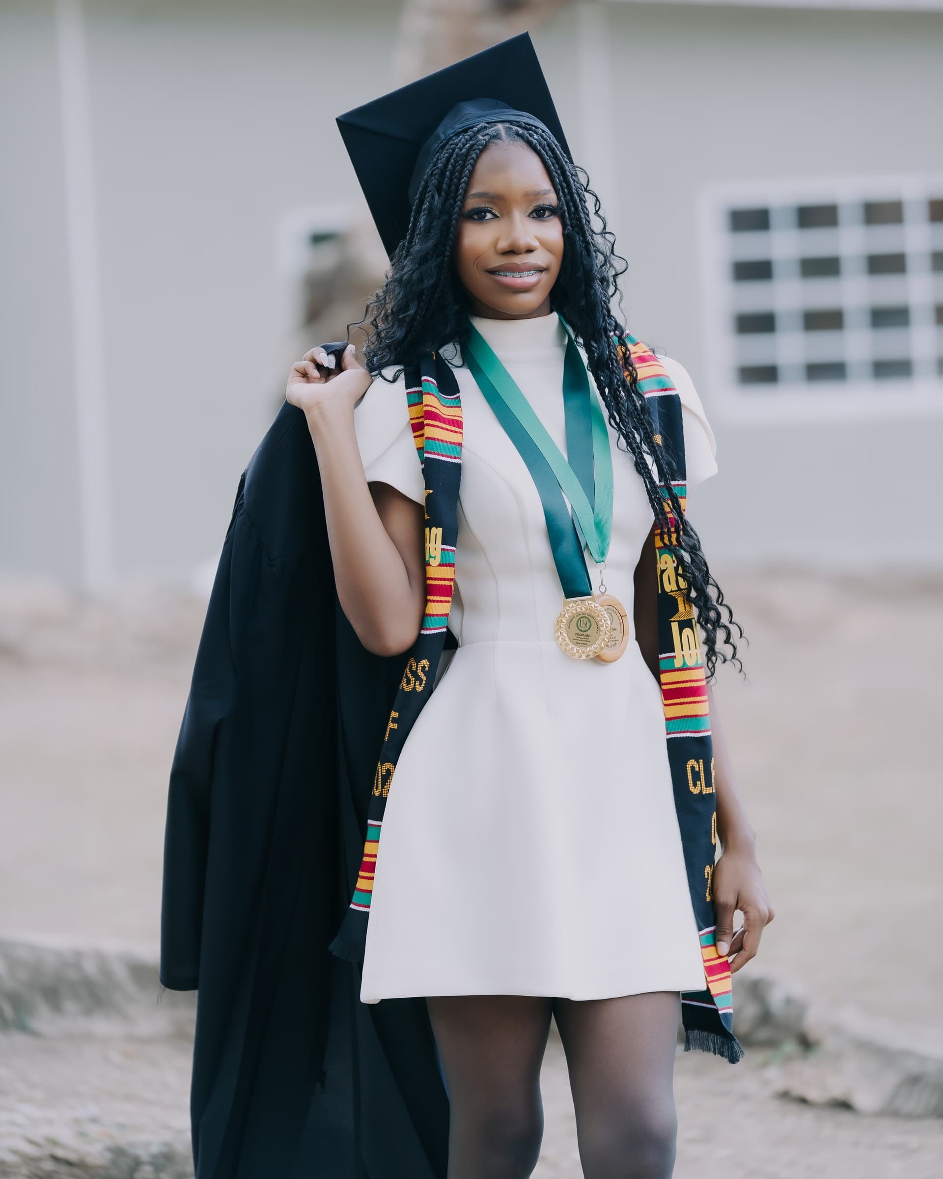 Graduation portrait